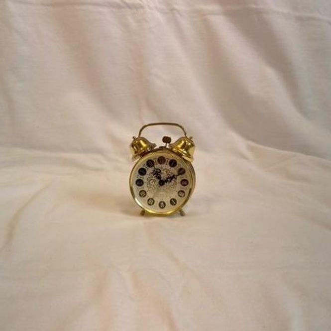 Hovedbilde Vekkeklokke, gull